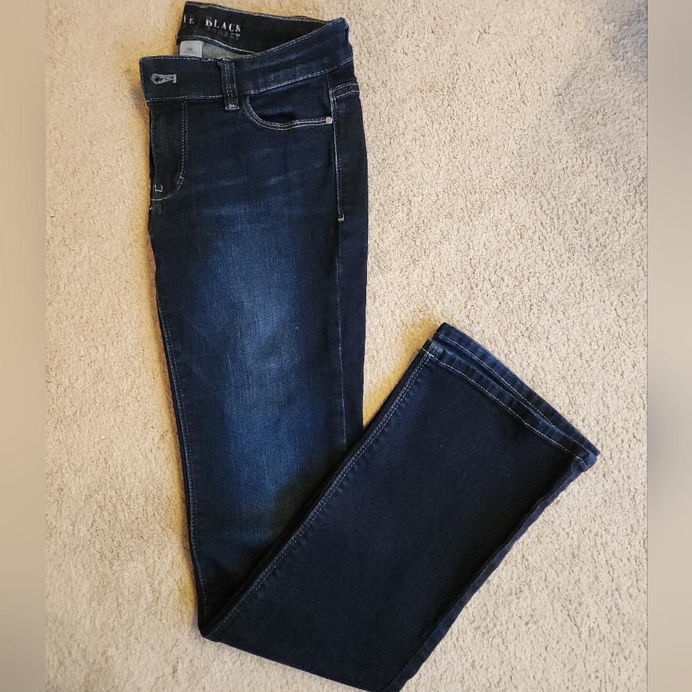 WHBM Women's Dark Blue Slim Boot Jeans
